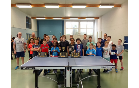 Tournoi jeunes à l'A.D.V.T.T.